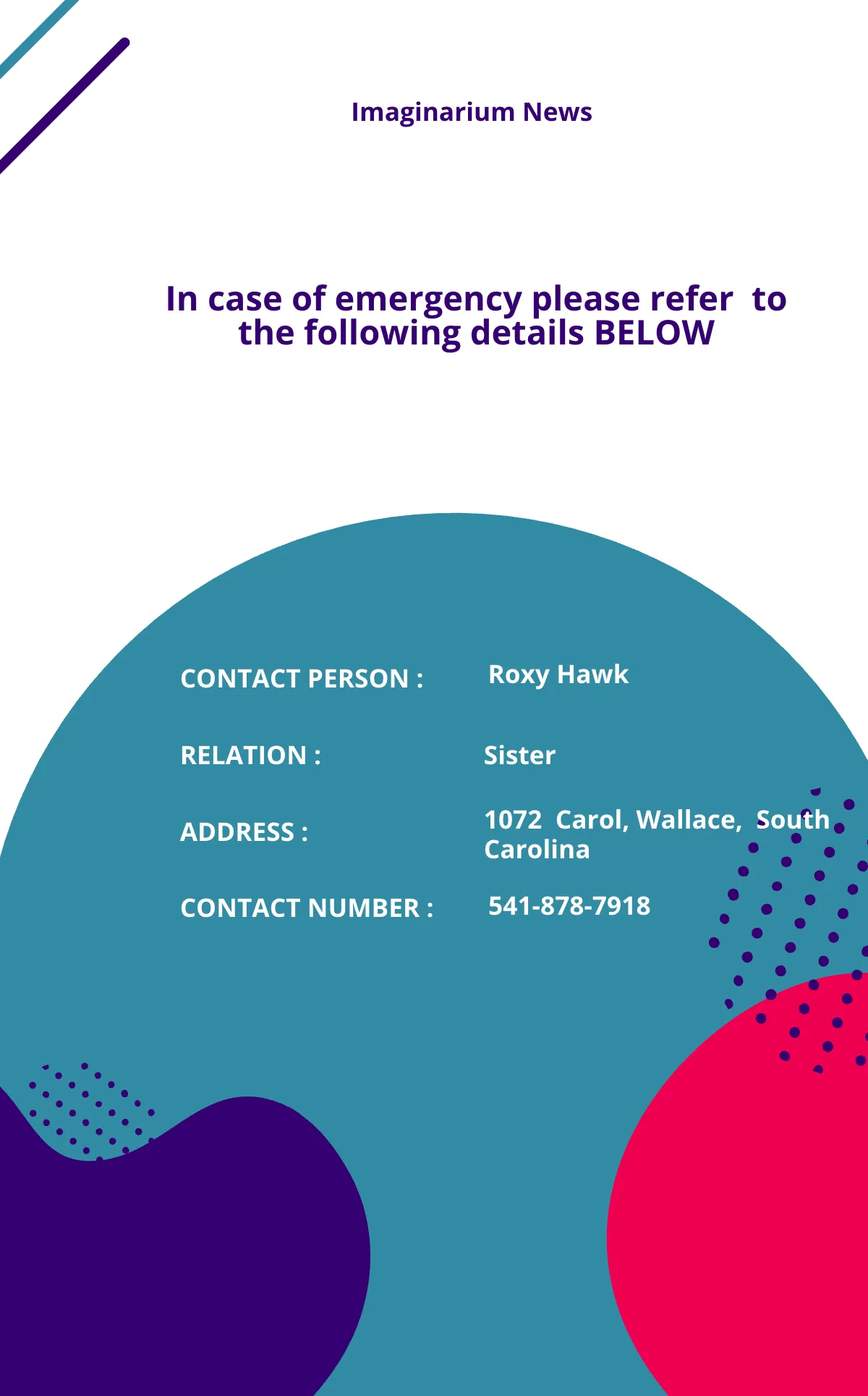 Free Creative Press ID Card Template to Edit Online