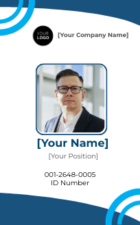 Employee ID Card Format Template Edit Online & Download Example