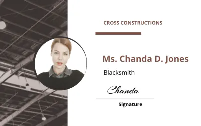 Free Factory ID Card Template to Edit Online