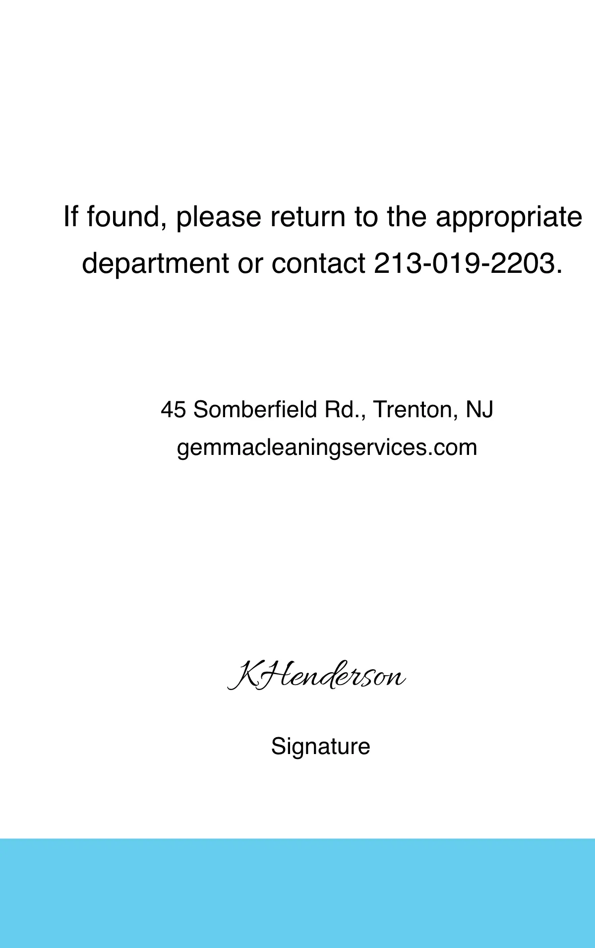 Free House Cleaner ID Card Template to Edit Online