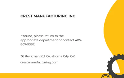 Free Manufacturing ID Card Template to Edit Online