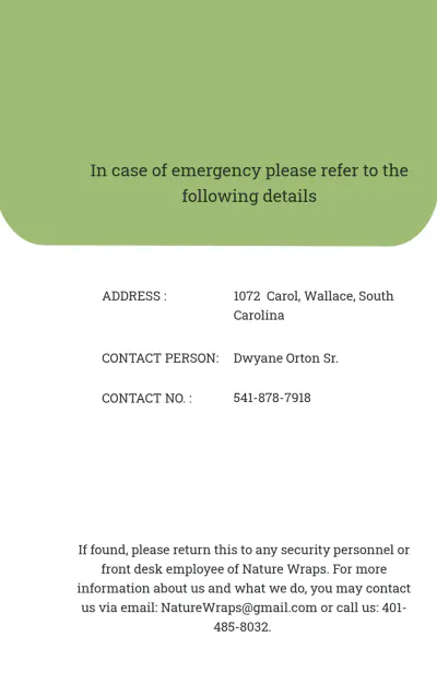 Free Packaging Service ID Card Template to Edit Online