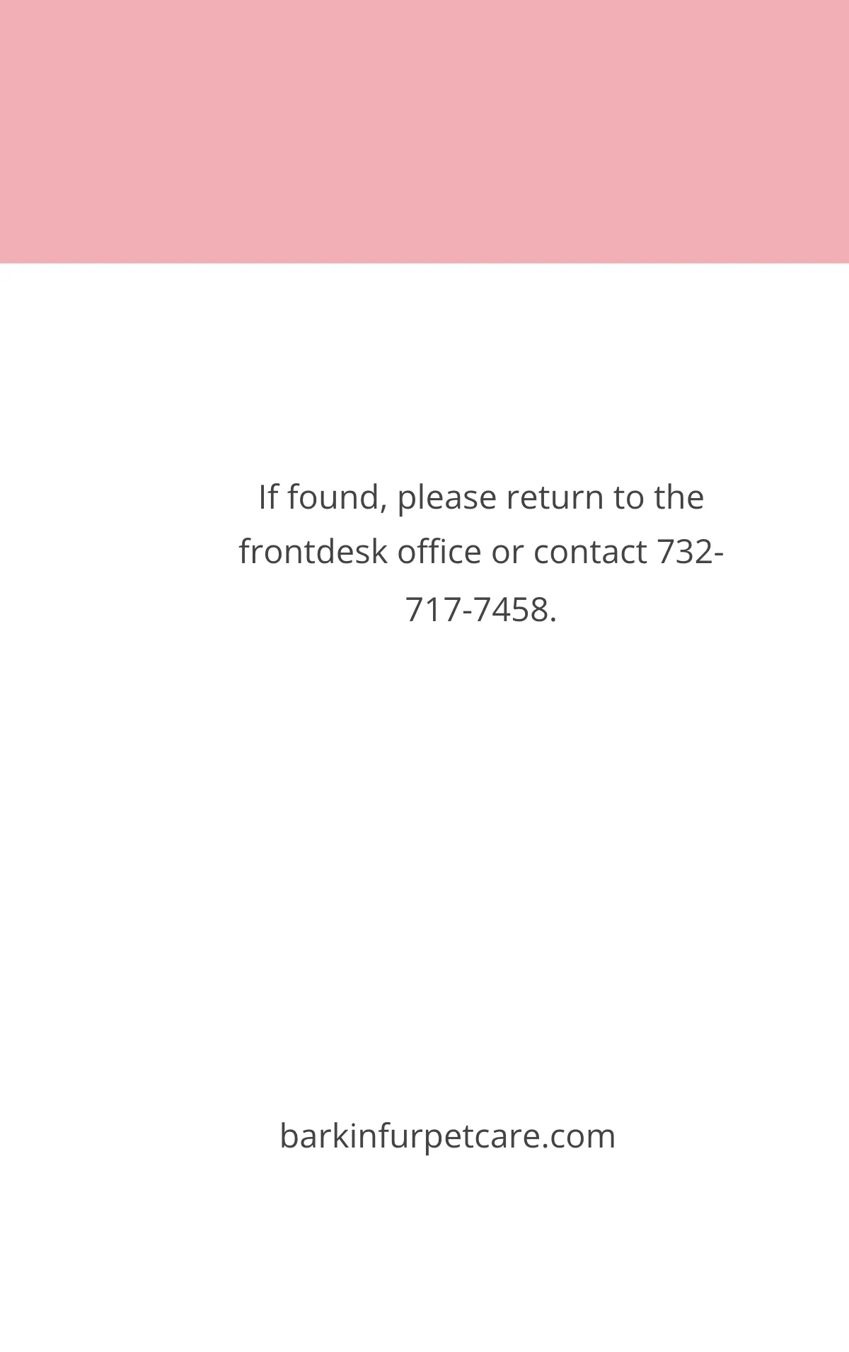 Free Pet Boarding ID Card Template to Edit Online