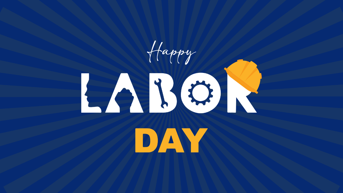 Free Labor Day Design Background Template