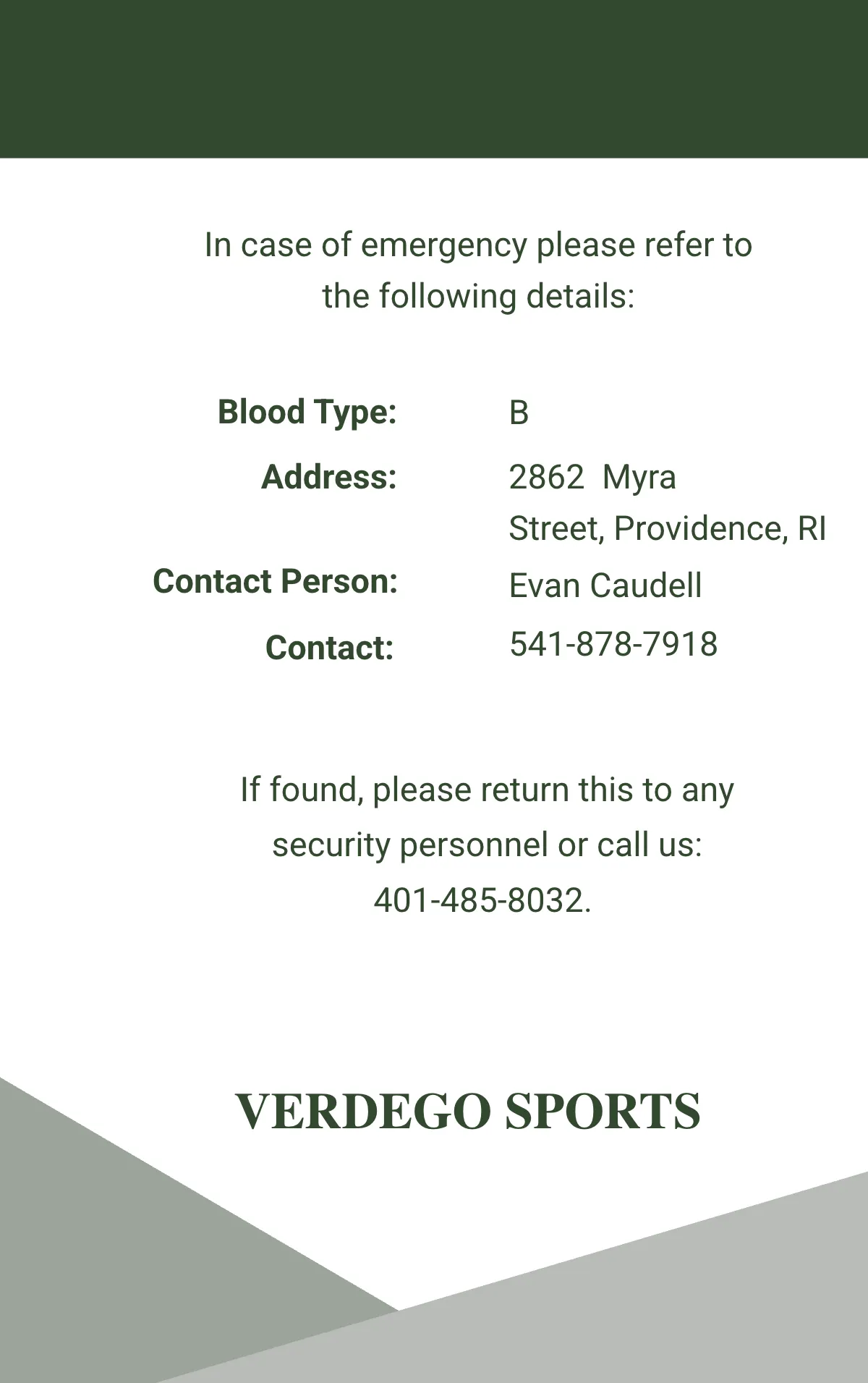 Free Player ID Card Template to Edit Online