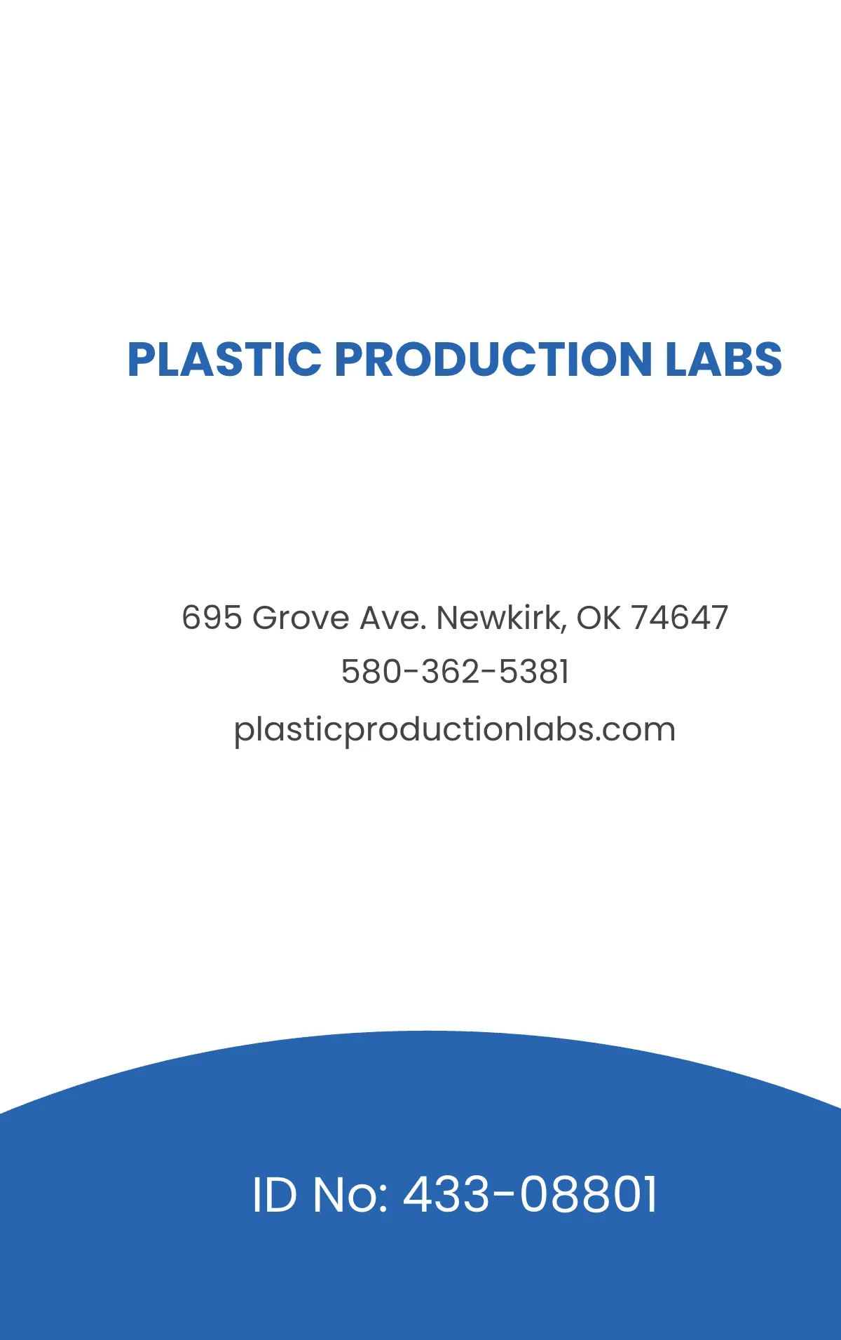 Free PVC ID Card Template to Edit Online