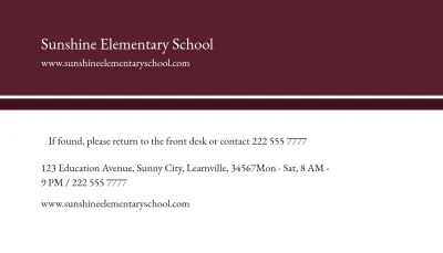 Free School Photographer ID Card Template to Edit Online