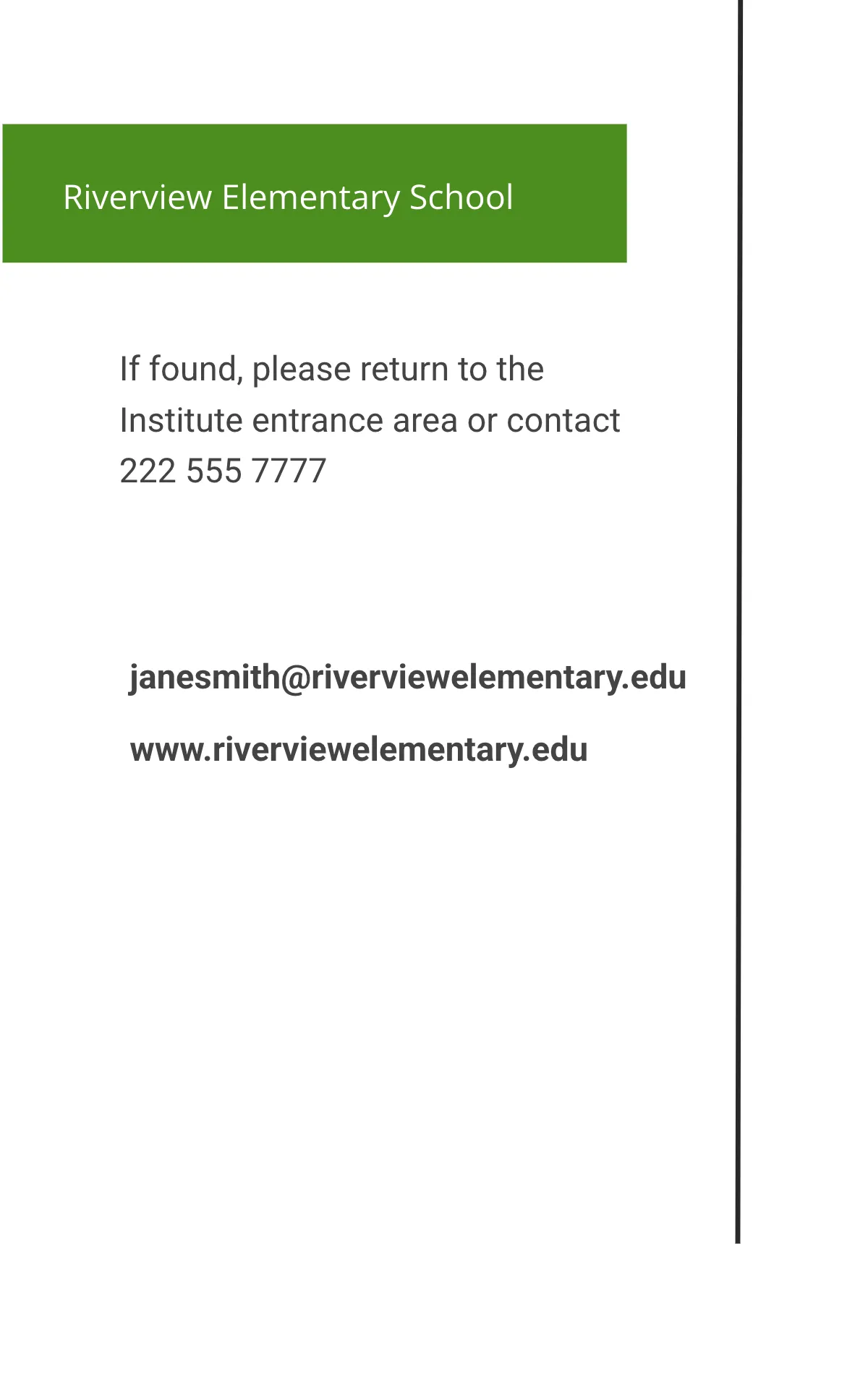 Free Teacher Photo ID Card Template to Edit Online