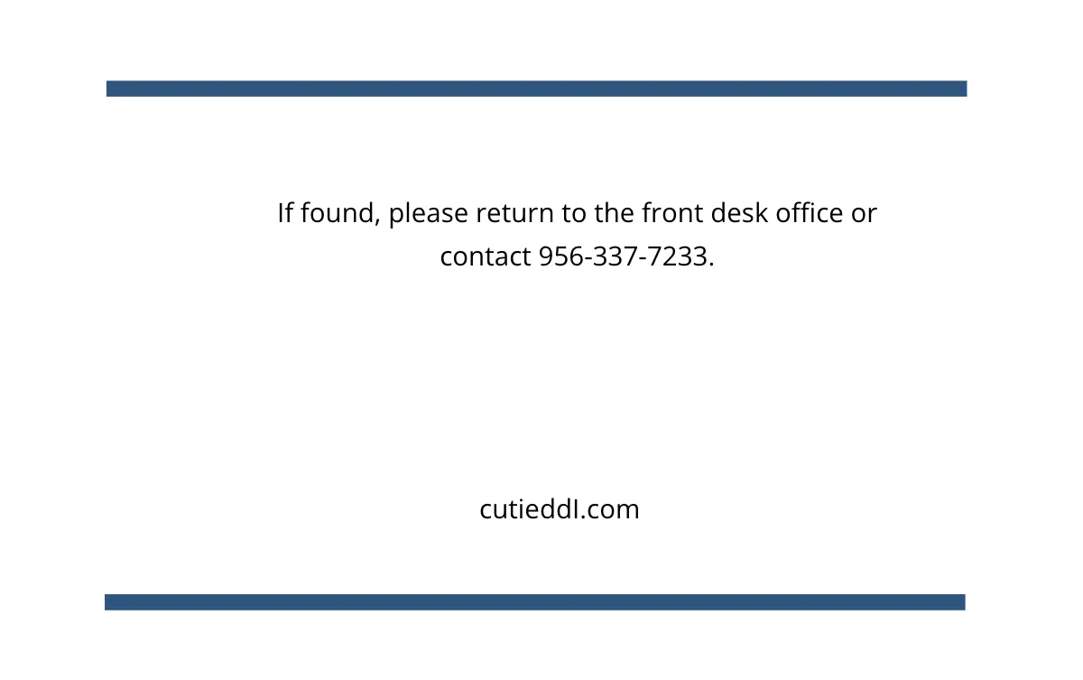 Free Service Animal ID Card Template to Edit Online