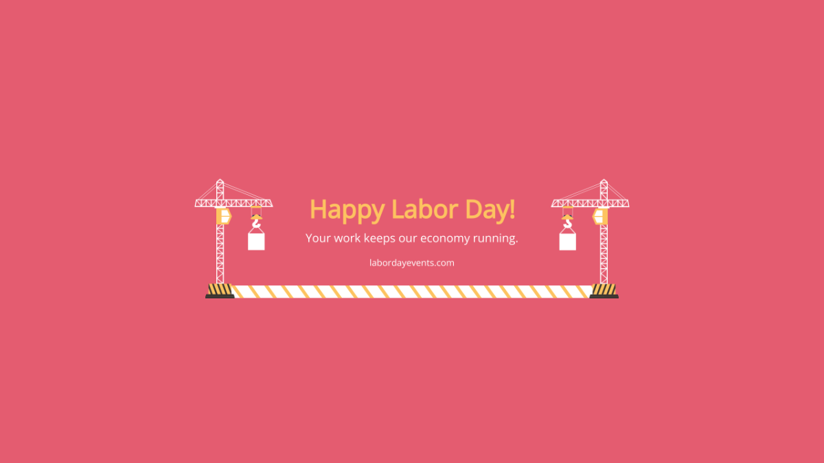 Labor Day Youtube Banner Template
