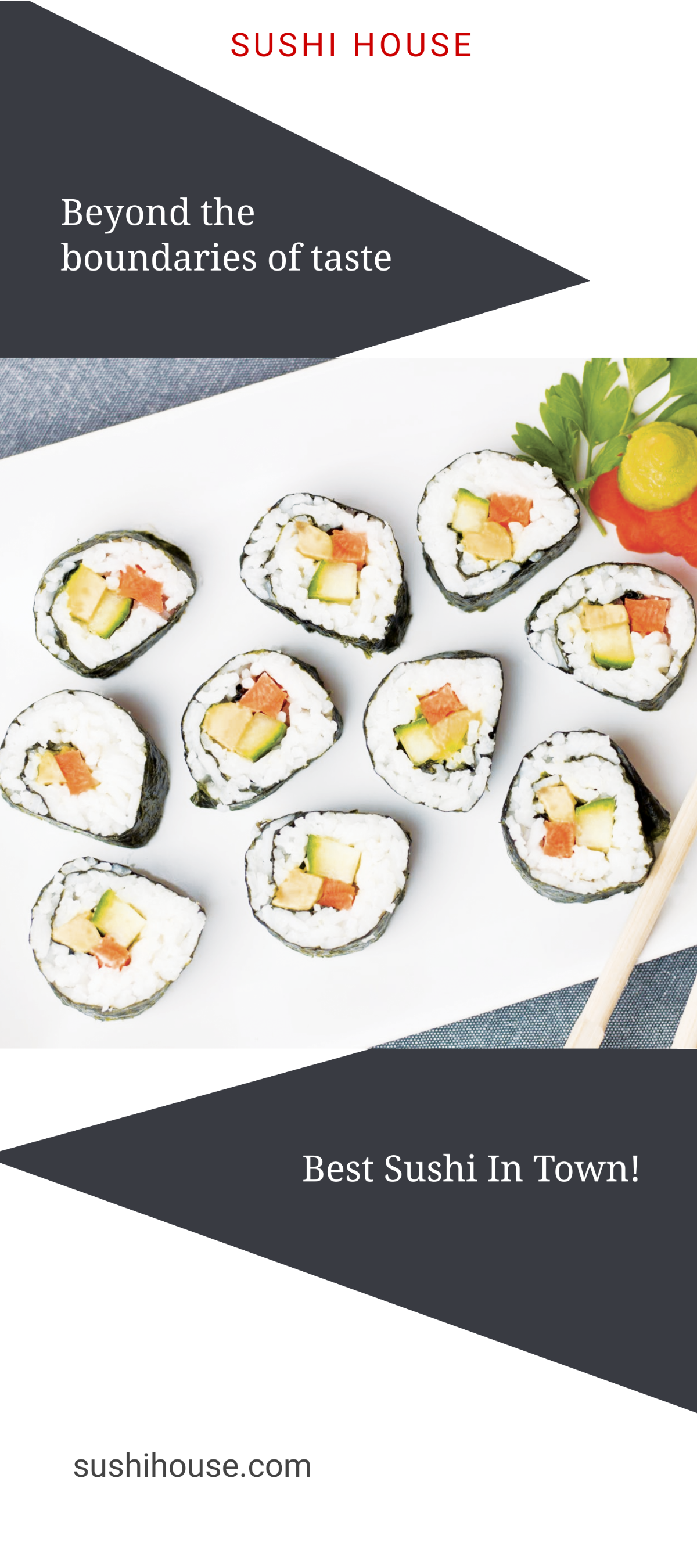 Sushi Restaurant DL Card