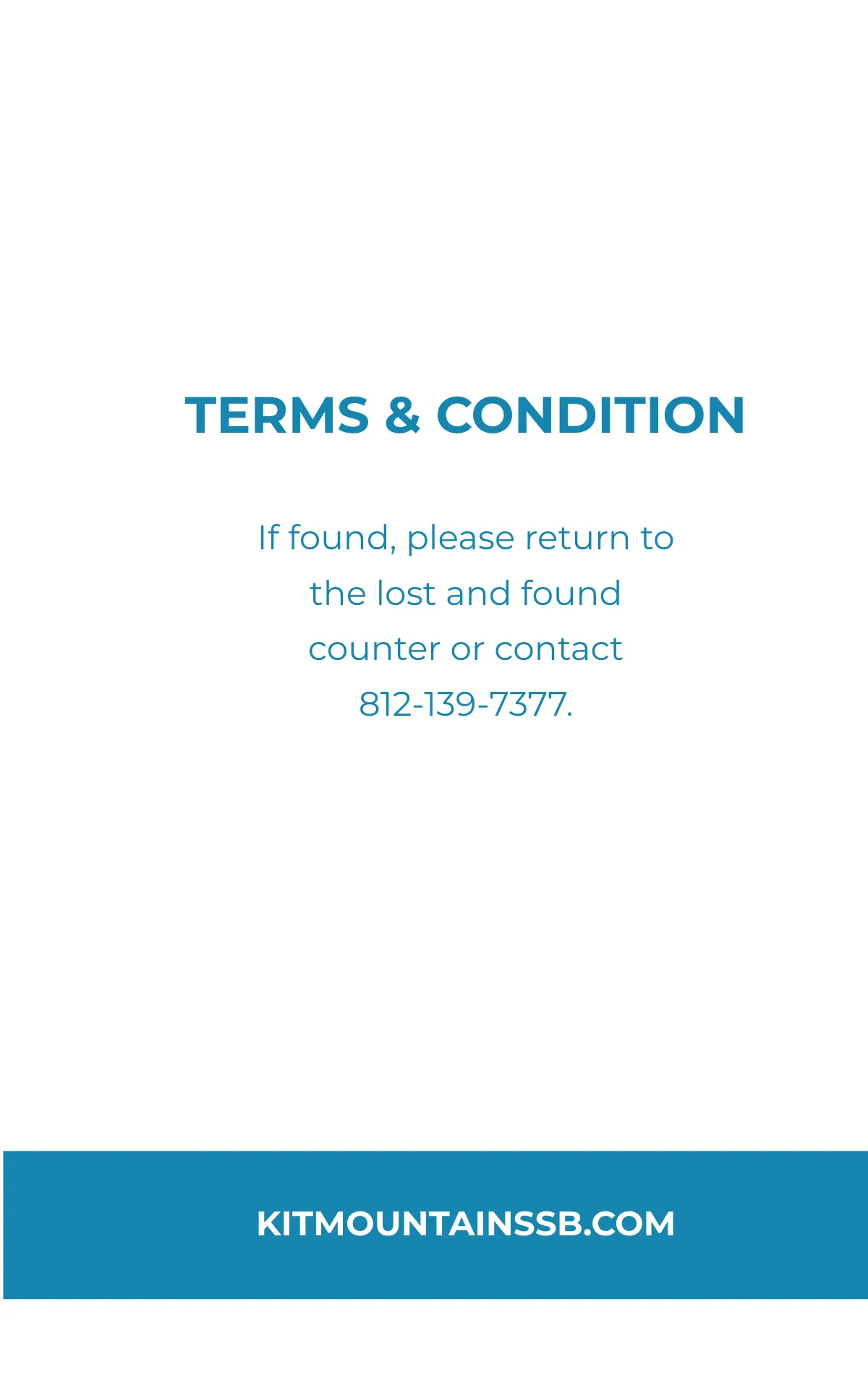 Free Simple SnowBoard ID Card Template to Edit Online