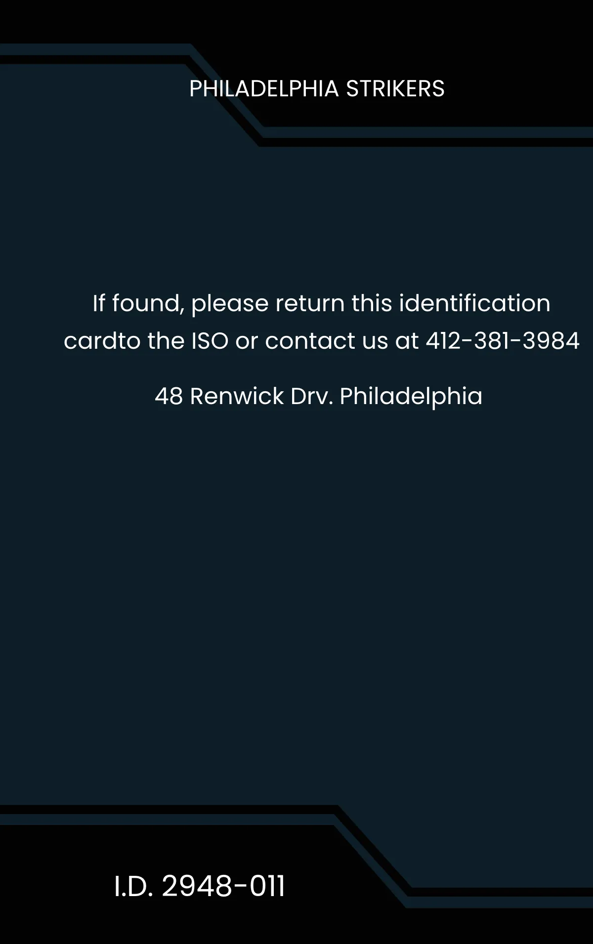 Free Soccer ID Card Template to Edit Online