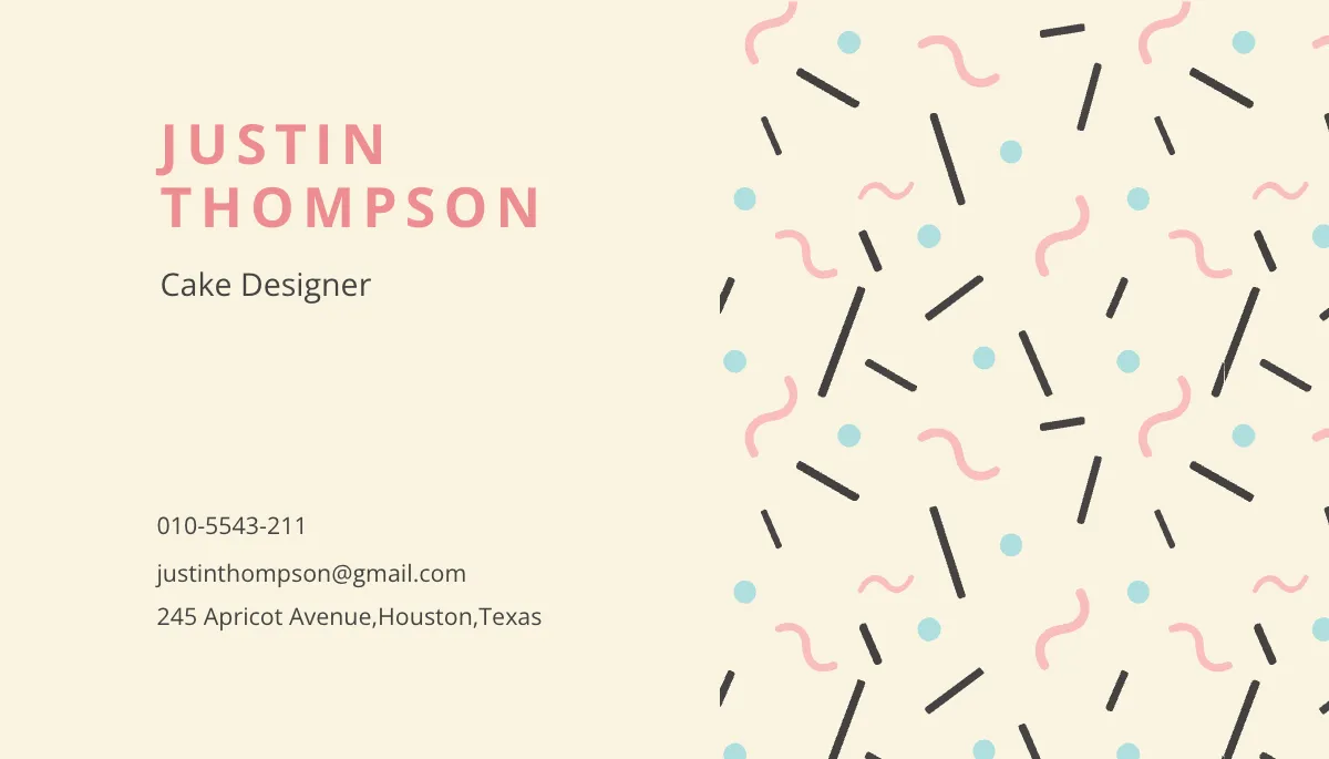 Free Complex Modern Business Card Template to Edit Online