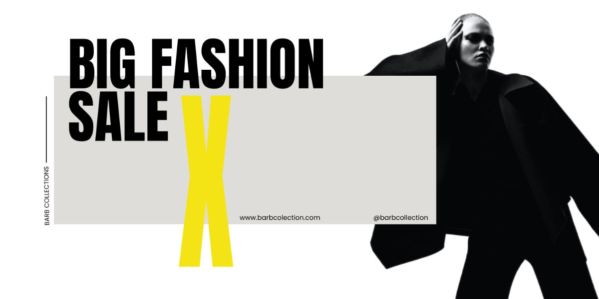 Sample Fashion Banner Template