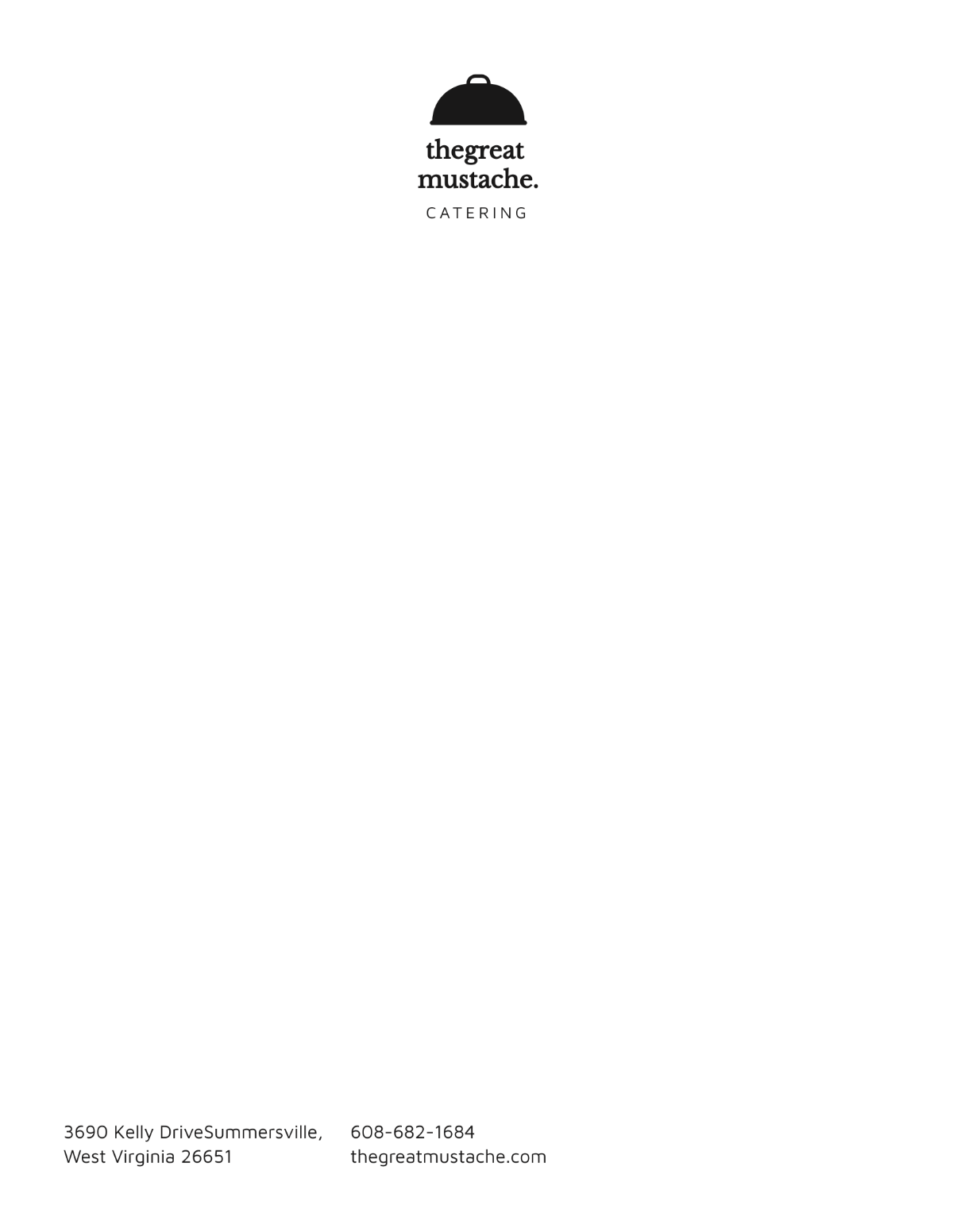 Catering Letterhead Template