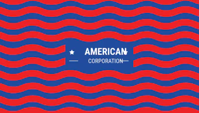 Free Business Card American Patr Template to Edit Online