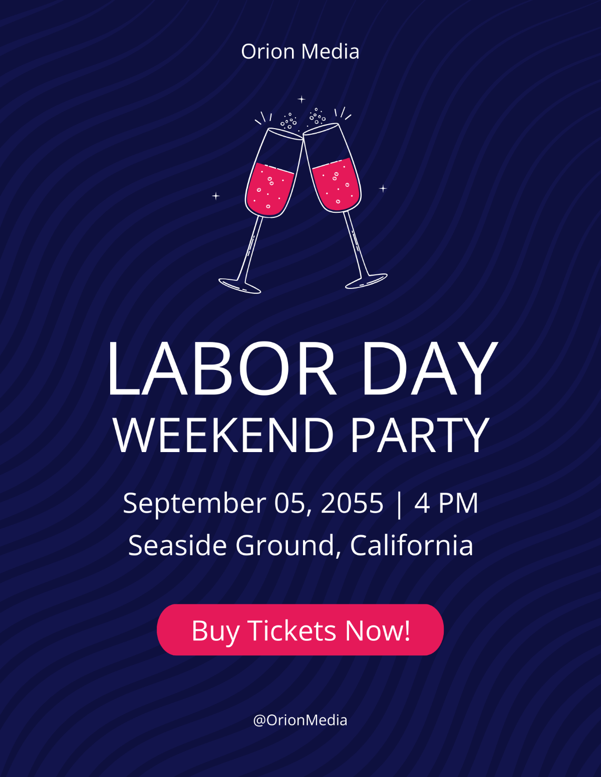 Labor Day Event Flyer Template