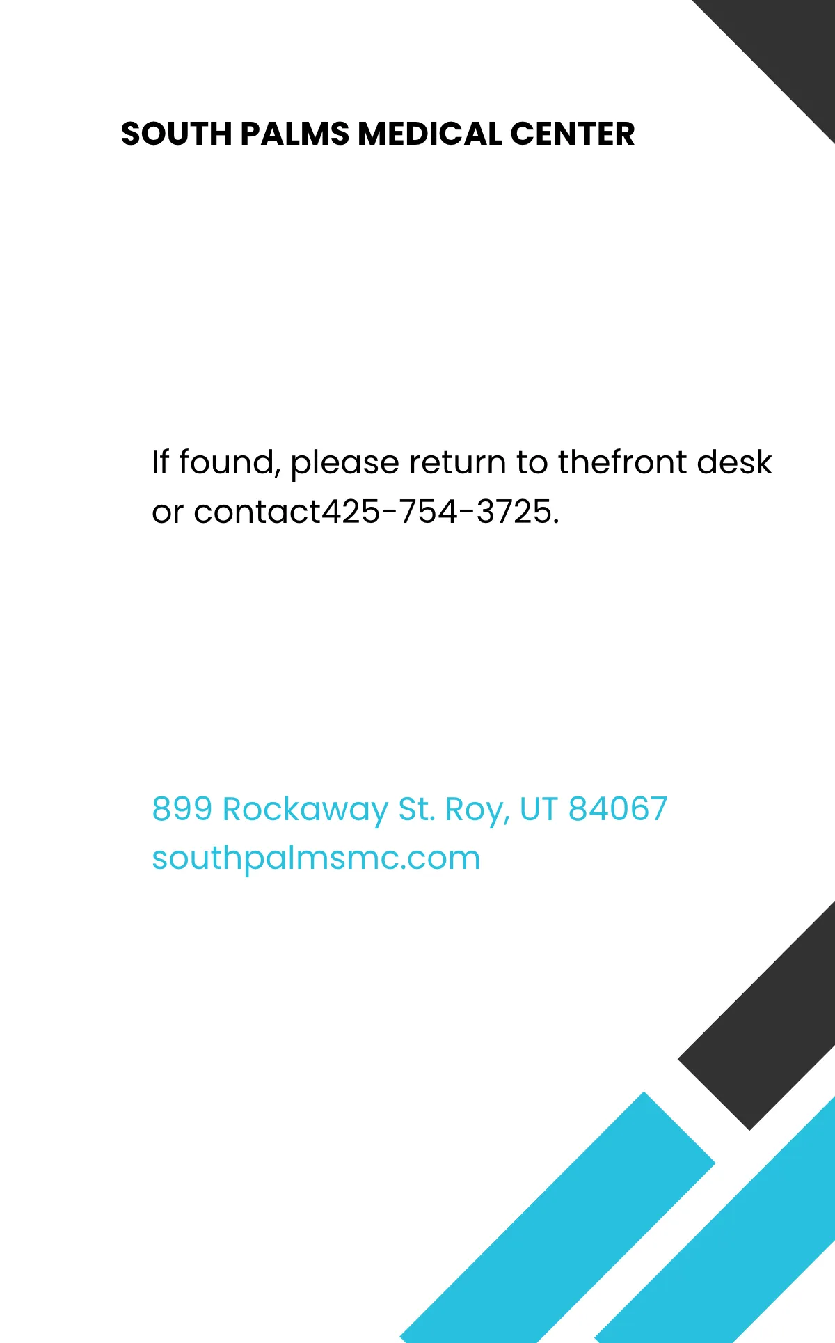 Free Patient ID Card Template to Edit Online