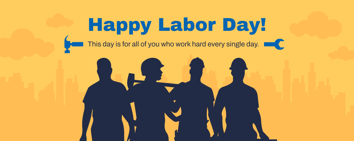 Labor Day Twitch Banner Template
