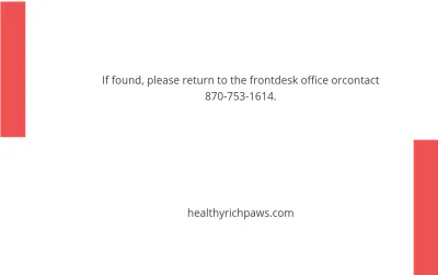 Free Printable Service Dog/Animal ID Card Template to Edit Online