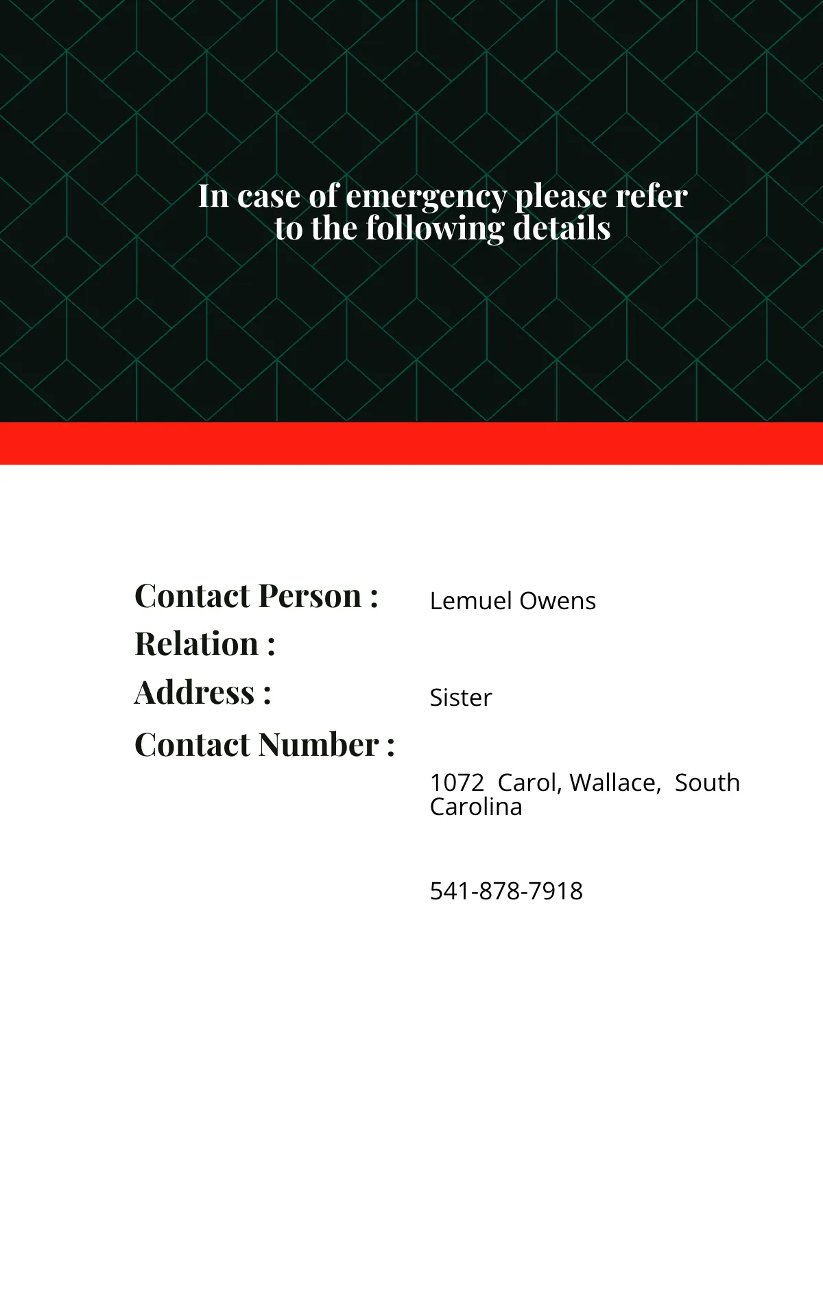 Free Professor ID Card Template to Edit Online