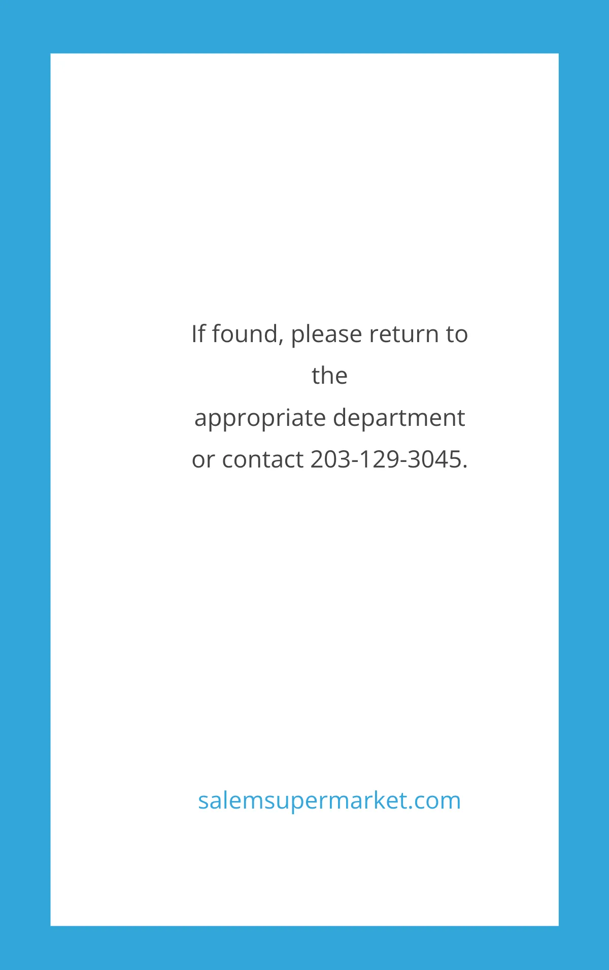 Free Supermarket ID Card Template to Edit Online