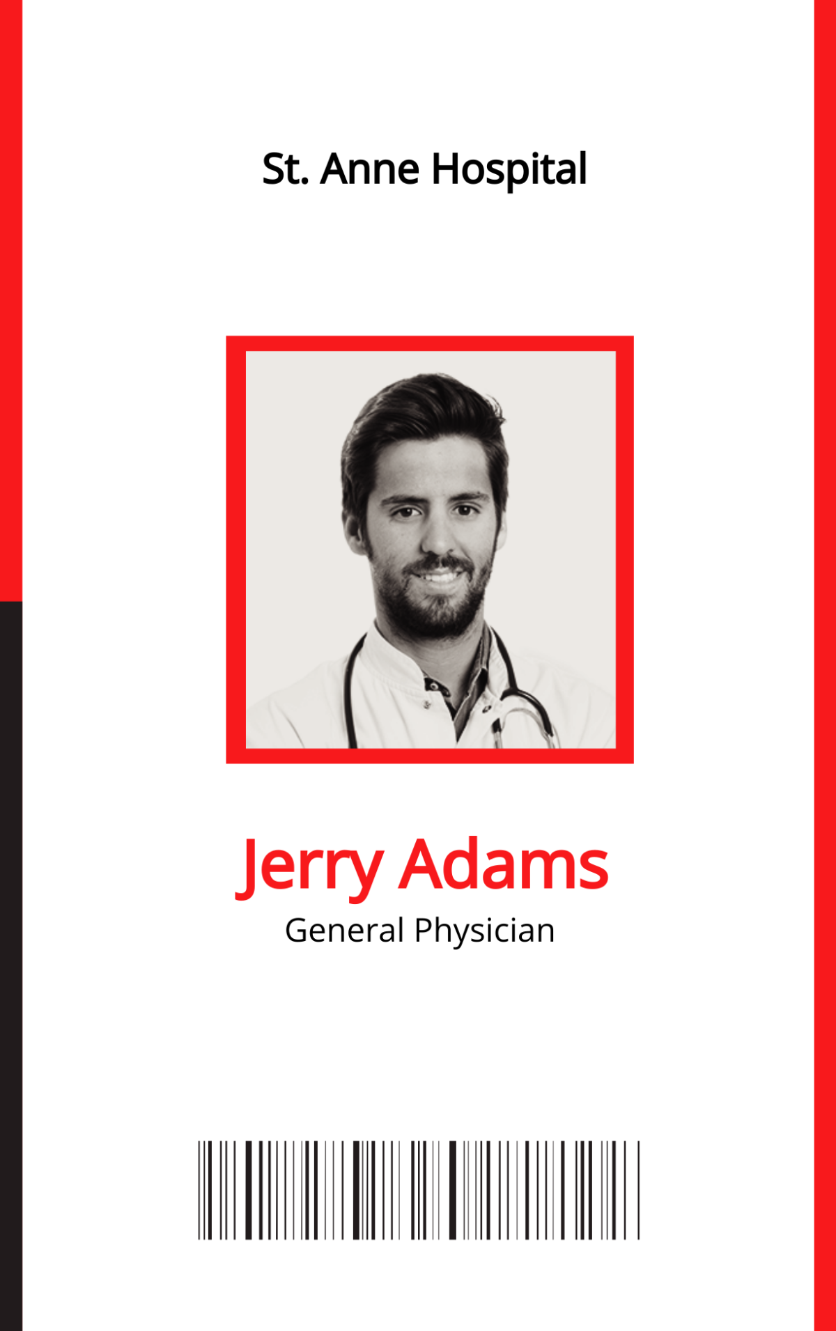 Blank Emergency ID Card Template Edit Online Download Example