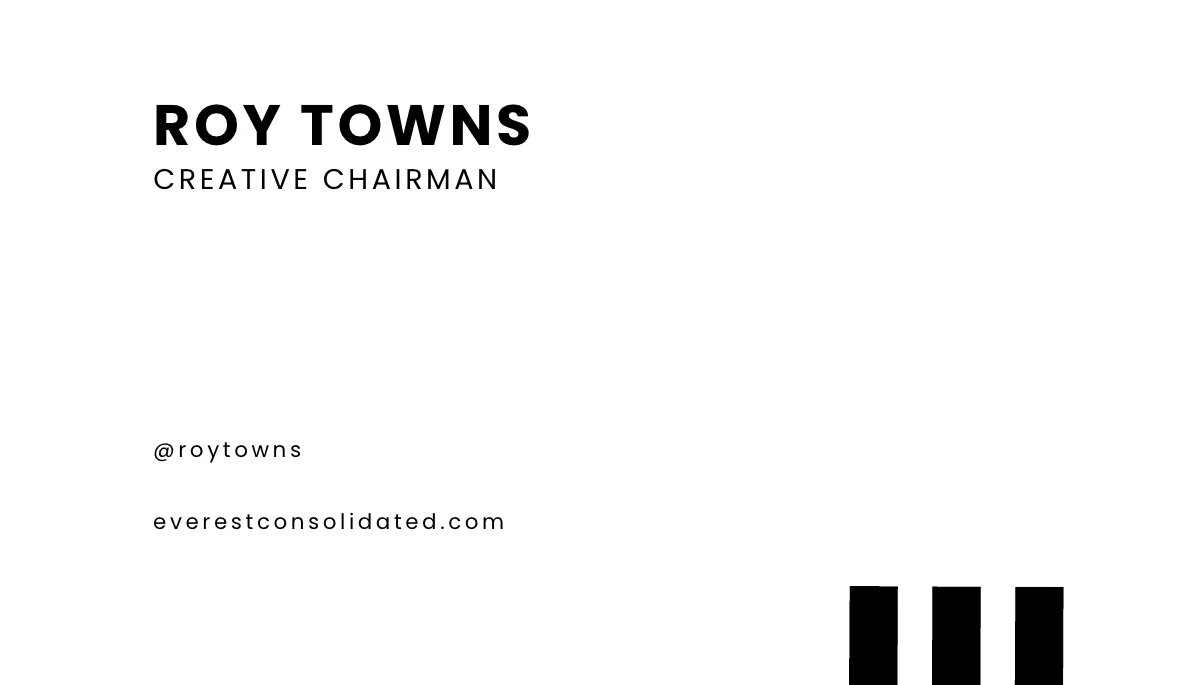 Free Minimal Black White Business Card Template to Edit Online
