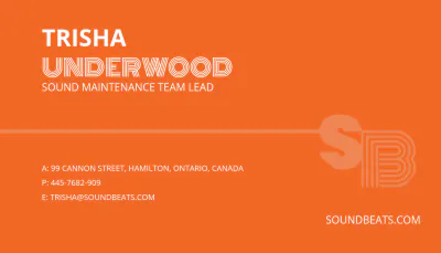 Free Scatter Business Card Template to Edit Online