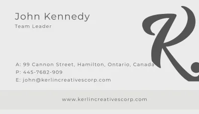 Free Semi Transparent Business Card Template to Edit Online