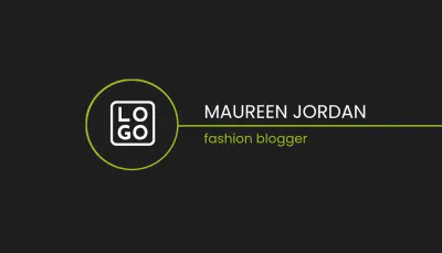 Free Simple Personal Business Card Template to Edit Online