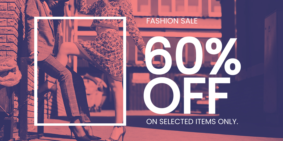 Fashion Sale Offers Blog Image Template