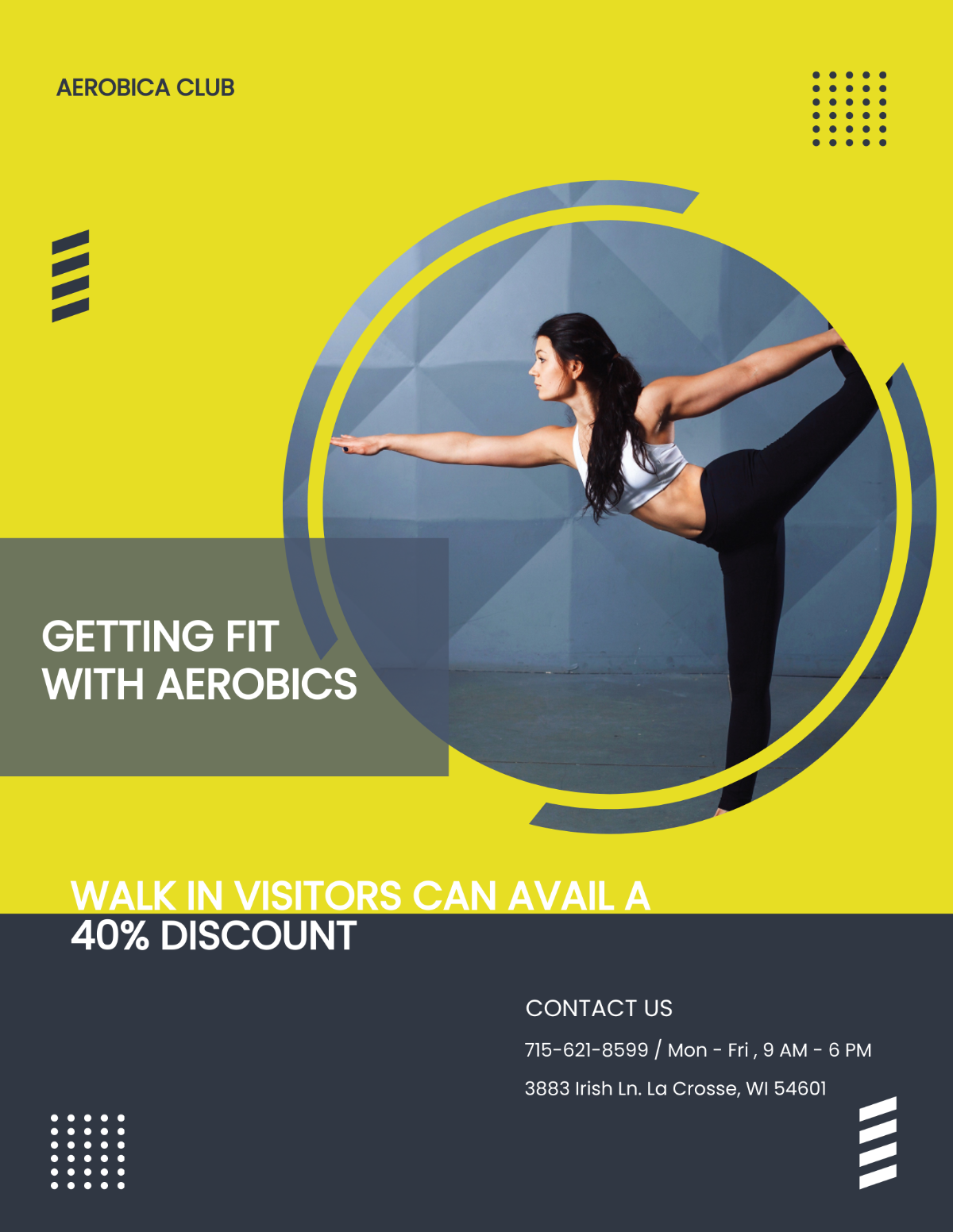 Aerobic Fit Flyer