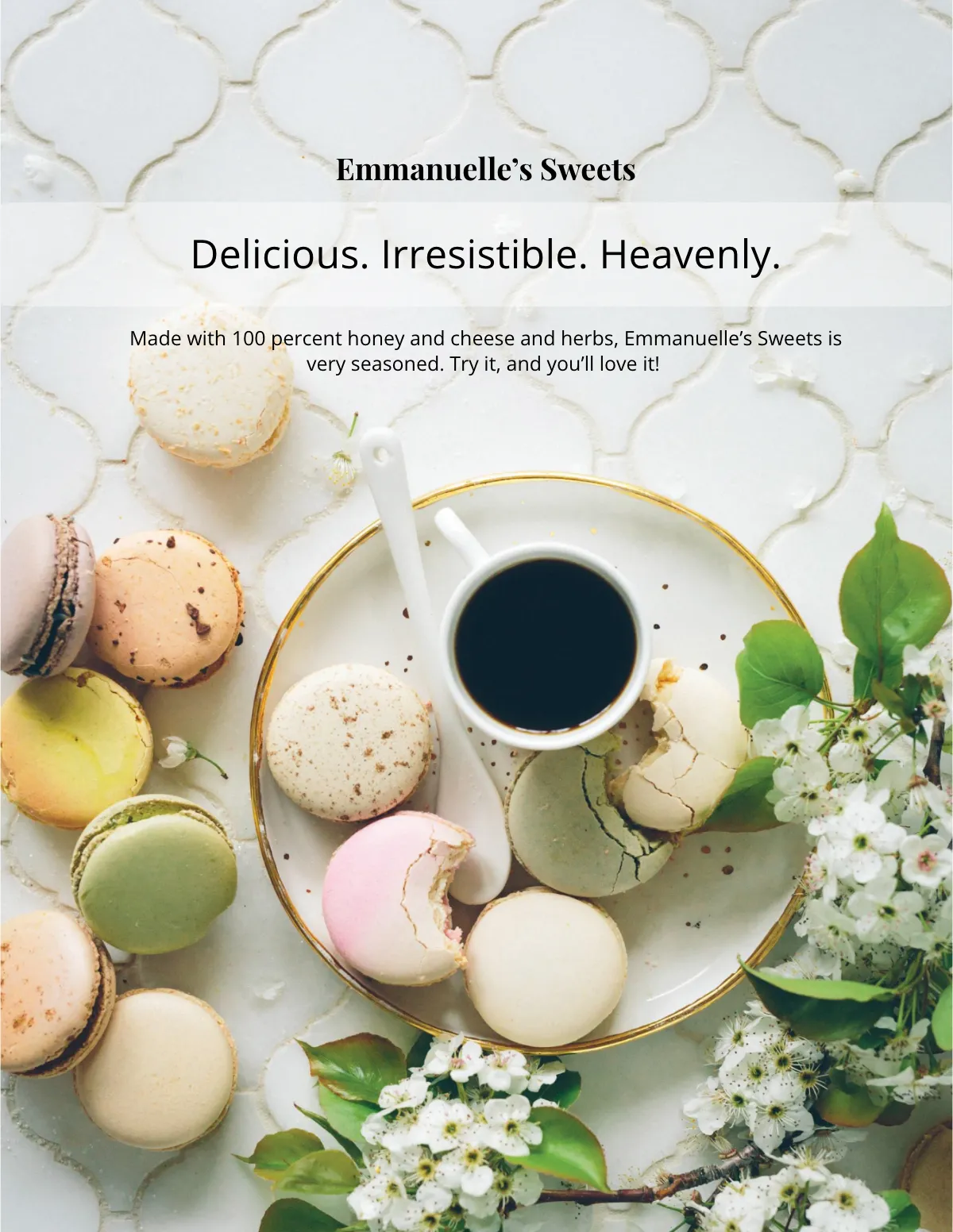 Free Restaurant Magazine Template to Edit Online