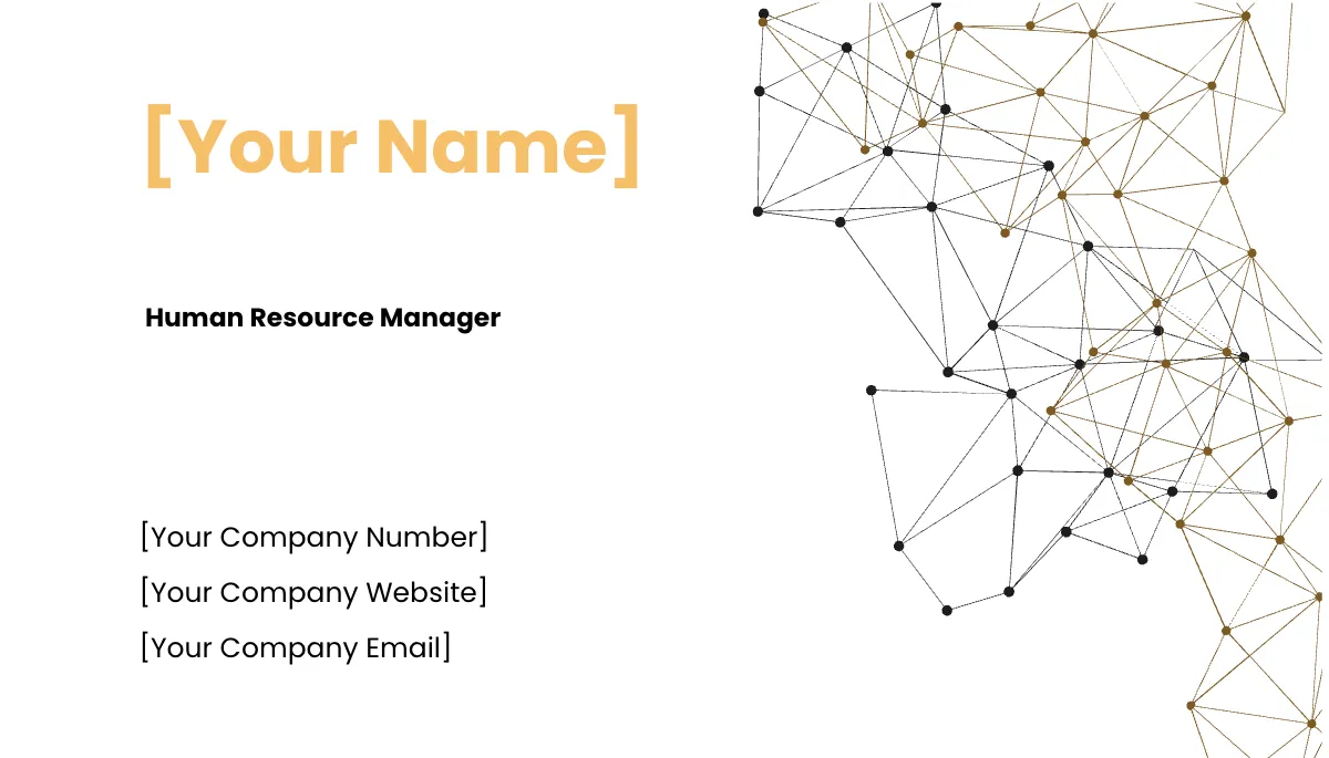 Free Unique Business Card Template to Edit Online