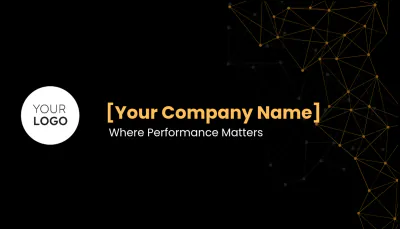 Free Unique Business Card Template to Edit Online