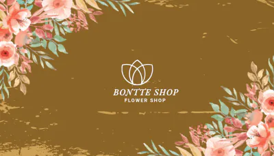 Free Vintage Floral Business Card Template to Edit Online