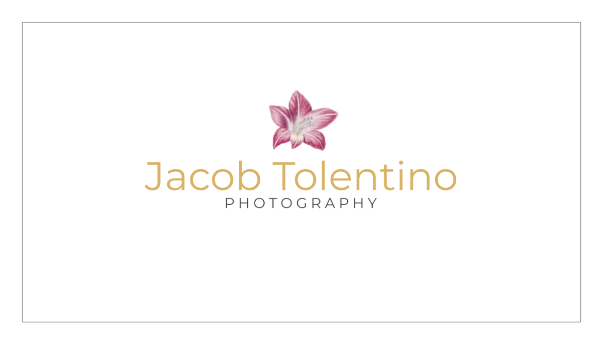 Wedding Photography Business Card Template