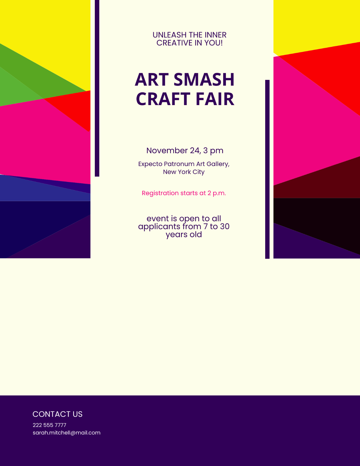 Arts Craft Fair Flyer