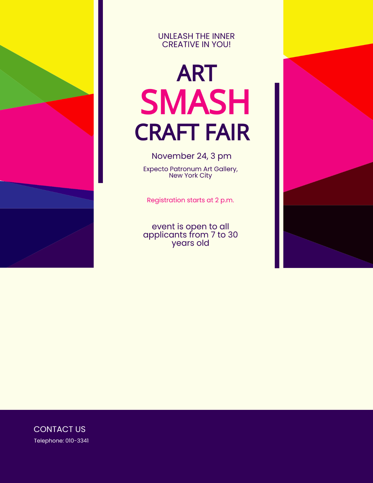 Free Arts Craft Fair Flyer Template