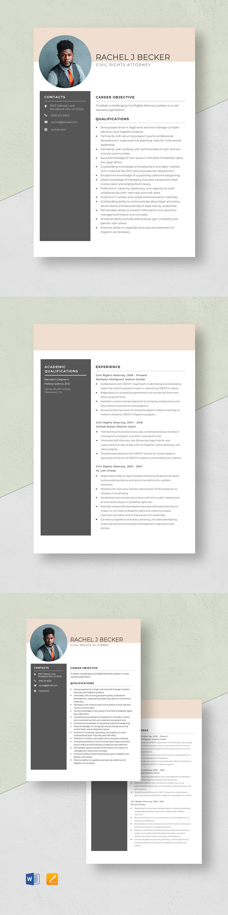 Free Civil Engineer Sample Resume Template Indesign Word Apple