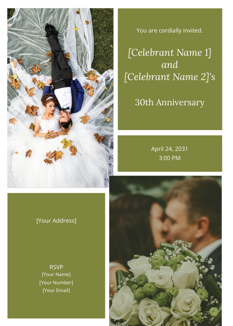FREE Anniversary Invitation Templates Edit Online & Download