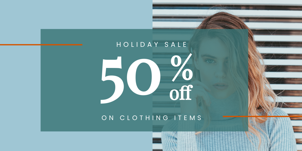 Holiday Collection Sale Blog Image Template