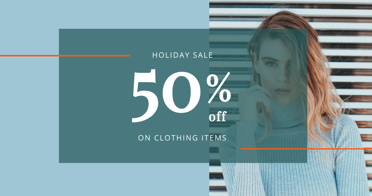 Holiday Collection Sale Linkedin Blog Post Template