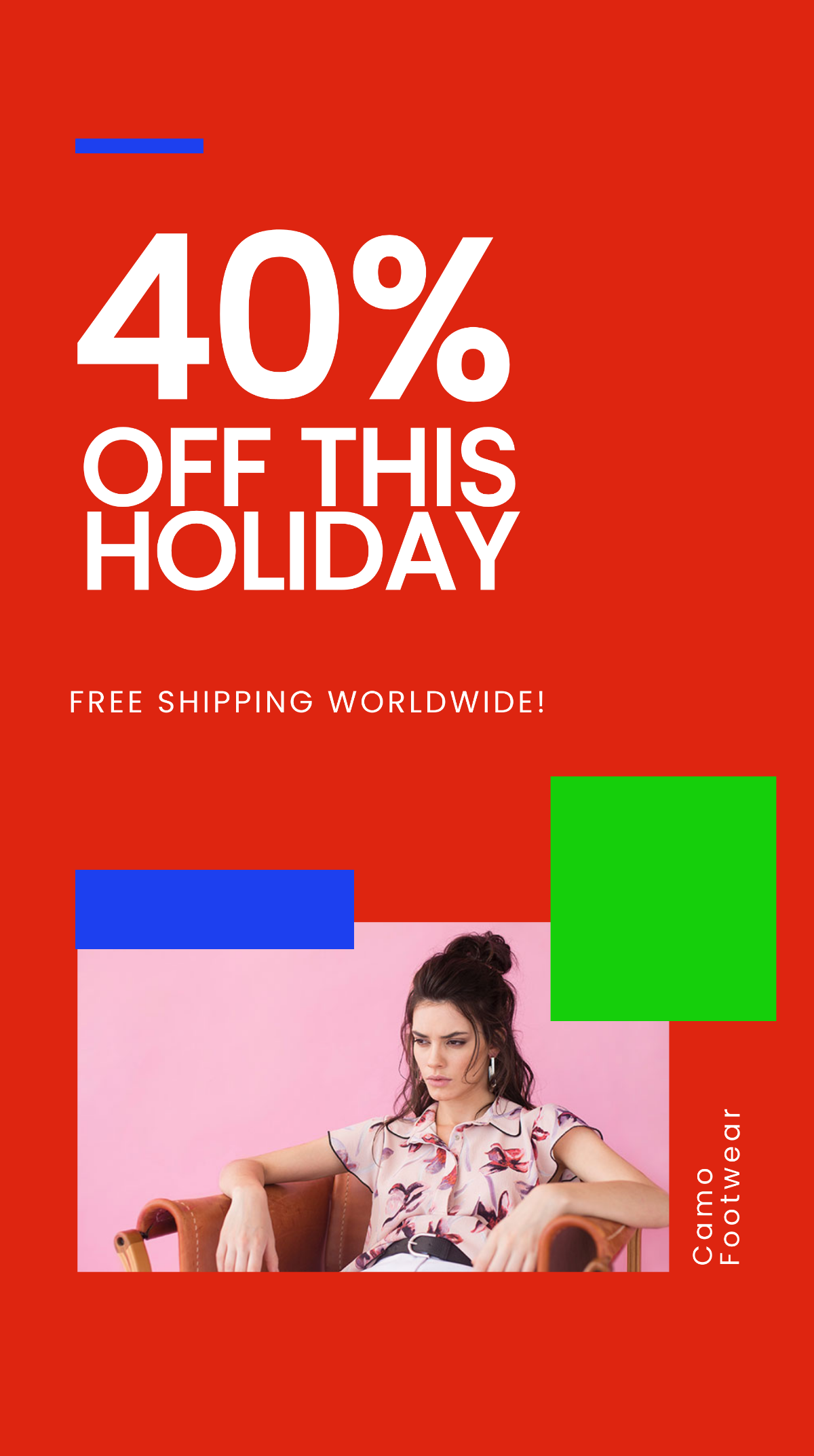 Holiday Offer Sale Instagram Story Template