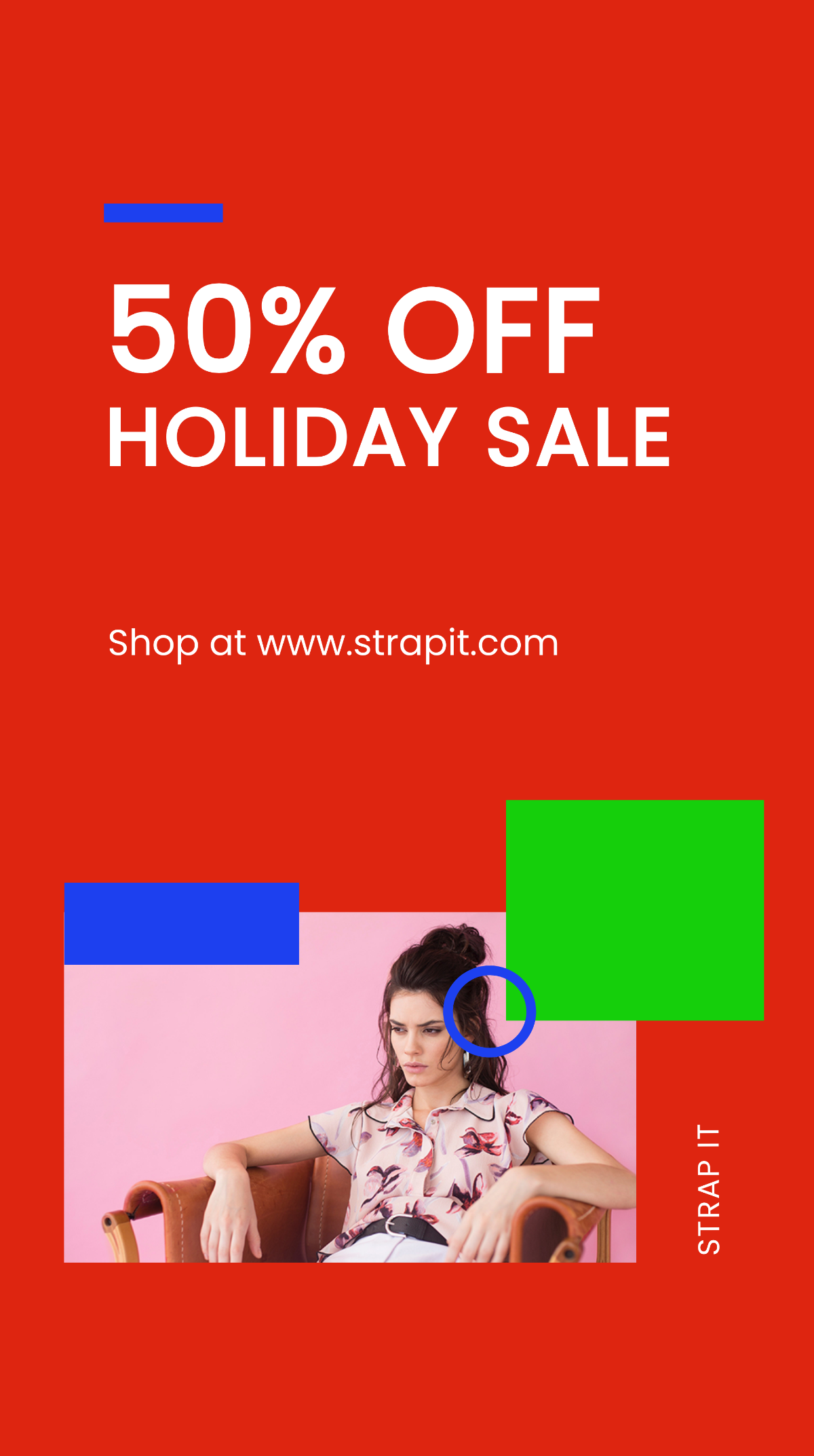Holiday Offer Sale Whatsapp Image Template