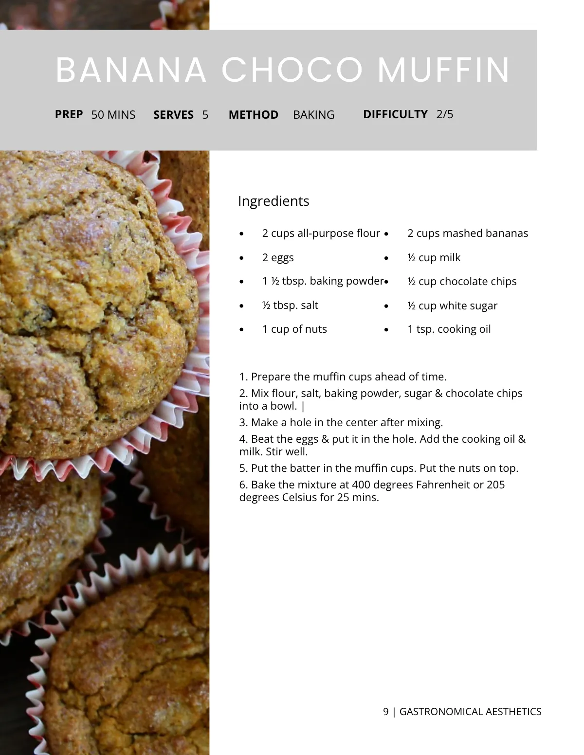 Free Photo Cookbook Template to Edit Online