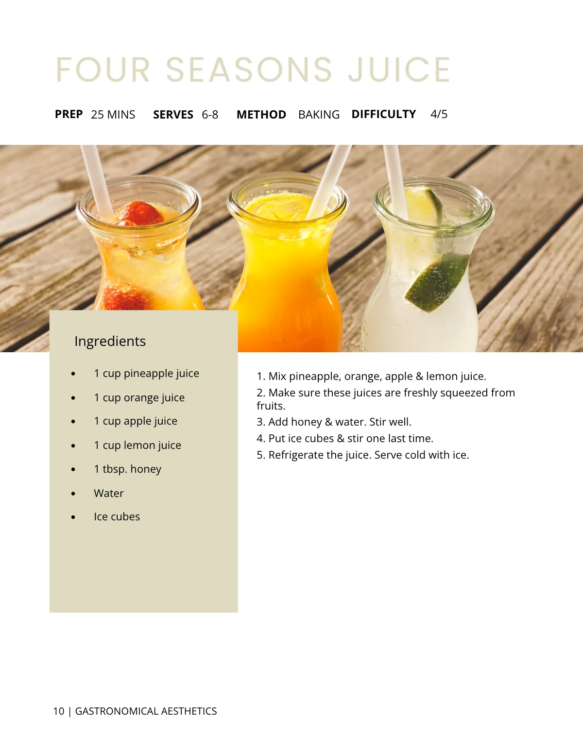 Free Photo Cookbook Template to Edit Online