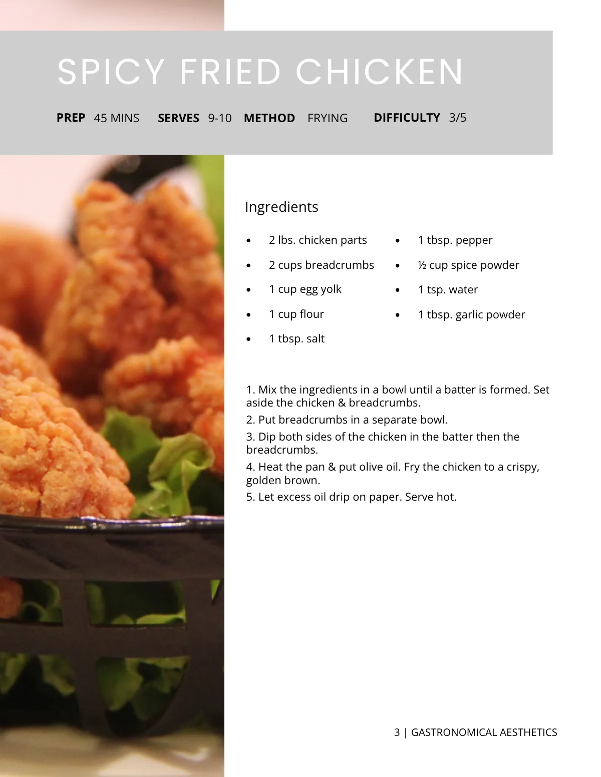 Free Photo Cookbook Template to Edit Online